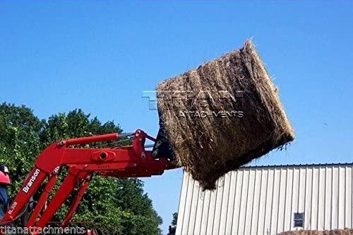 Attachments Skid Steer Hay Spear  Tach Attachment 49"