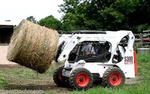 Attachments Skid Steer Hay Spear  Tach Attachment 49"