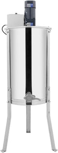 Electric 2 Frame Honey Extractor Separator,Food Grade  Steel Honeycomb Spinner Drum with Adjustable Height Stands,Beekeeping Pro Extraction Apiary CentrifuEquipment