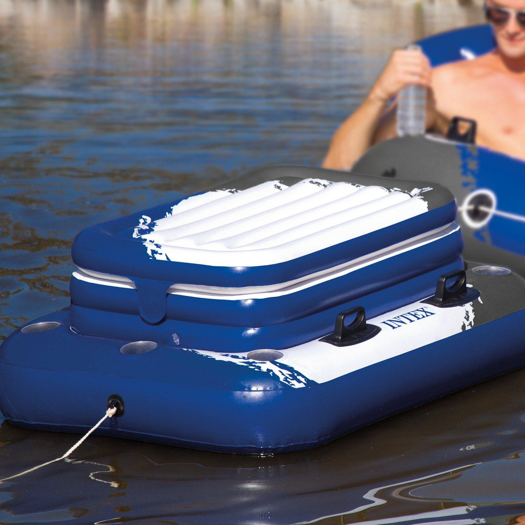 Inflatable River Run Float (8) &amp;  Inflatable Mega Chill Cooler (2)