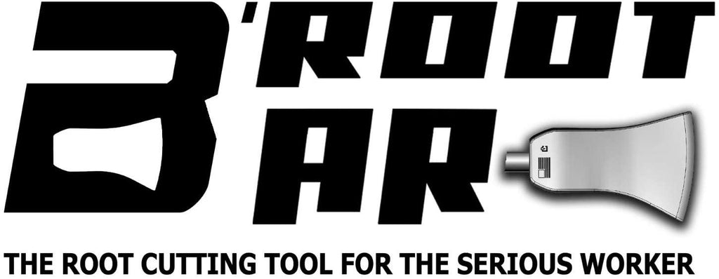 B'ROOT BAR - Root Cutting Tool, Digging Tool, Vertical Axe, 72- Inch