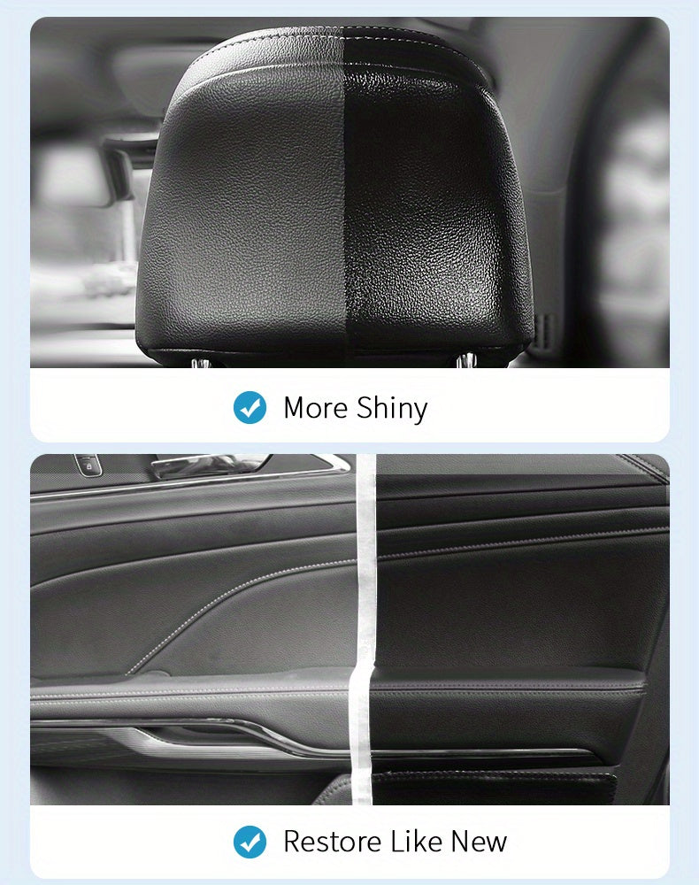 1pc Car Interior Coating Plastic Leather Polish Refinisher