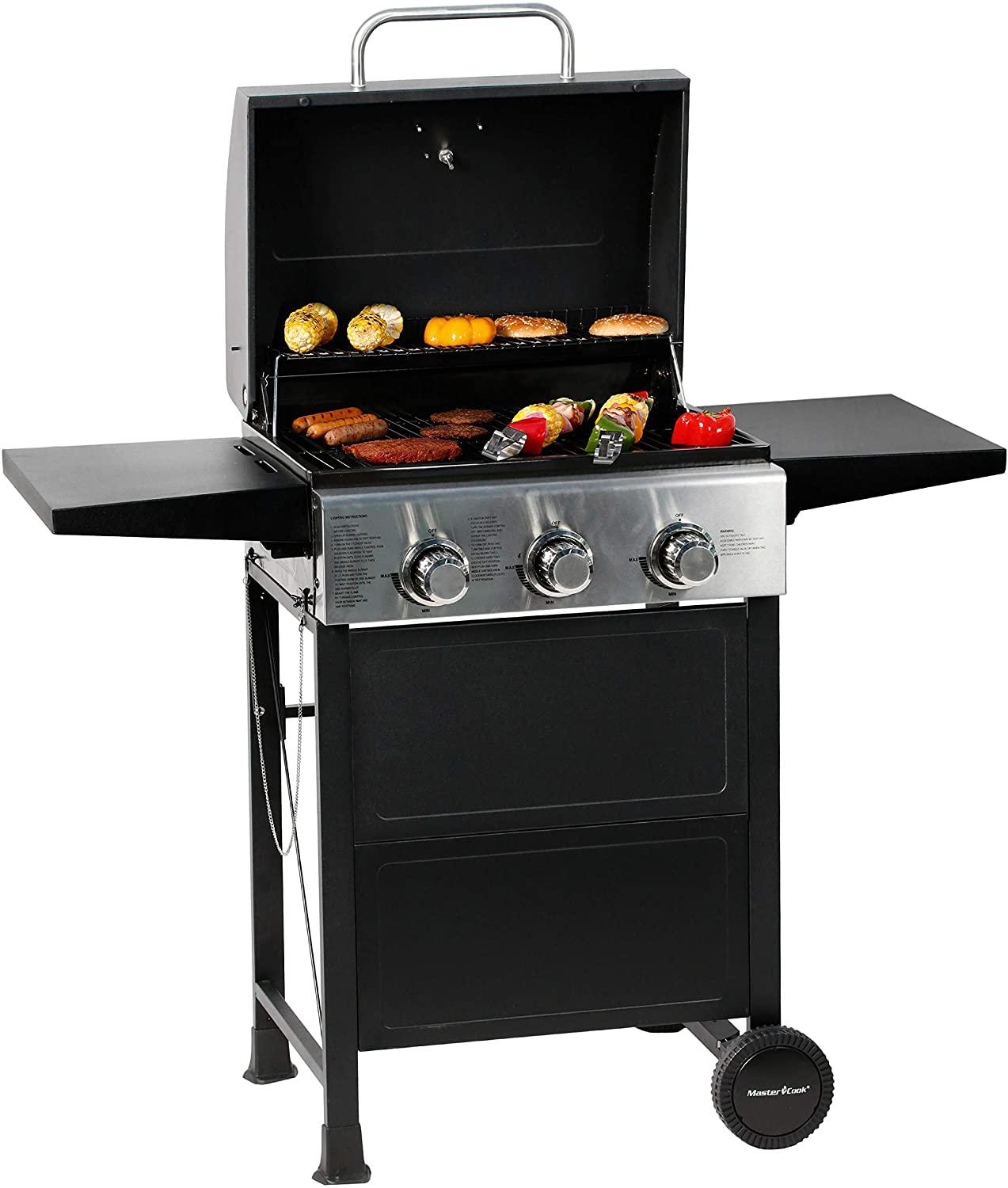 Parrilla De Gas Quemador Parilla Asadores Carne Pollo Pescado Azadora Parrillero