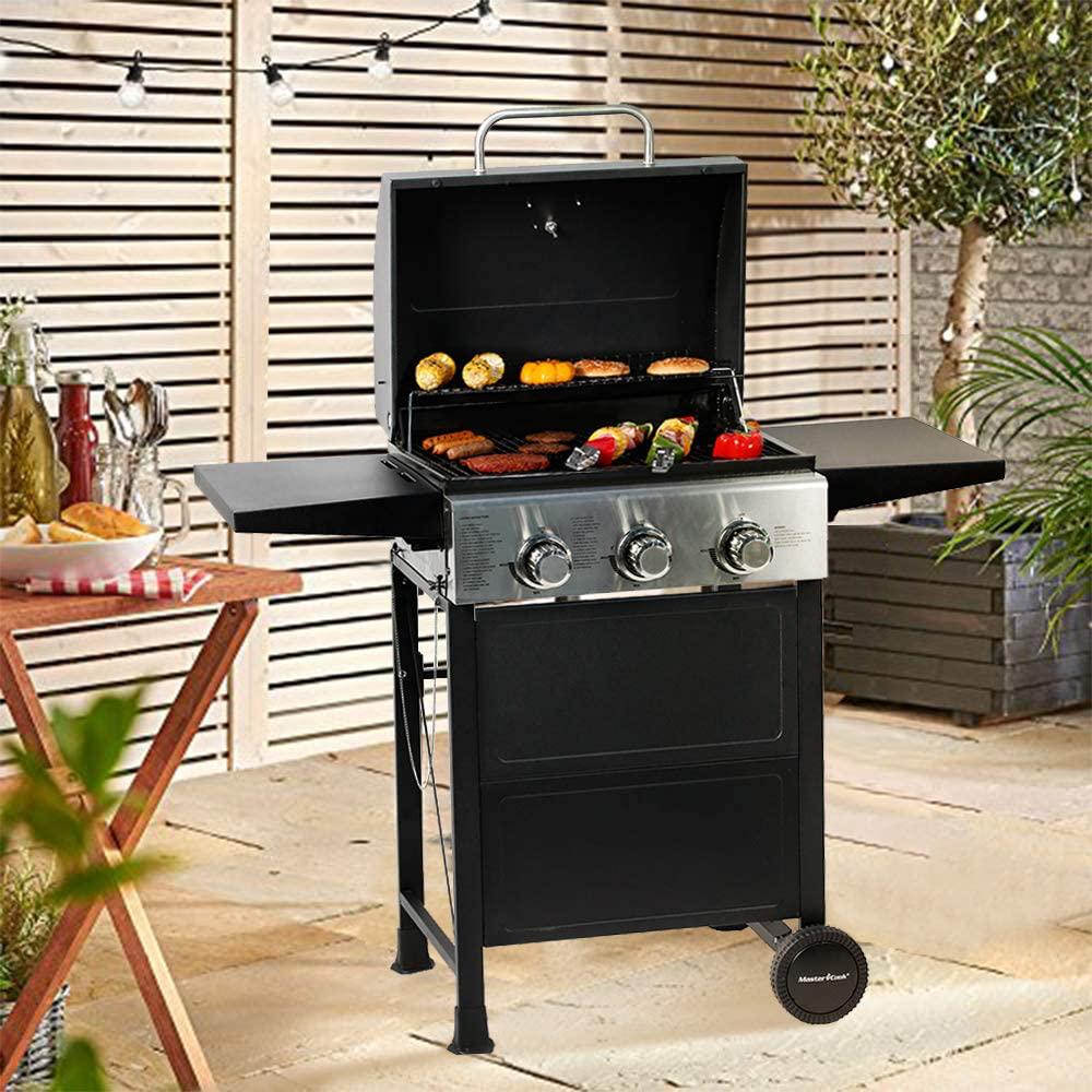 Parrilla De Gas Quemador Parilla Asadores Carne Pollo Pescado Azadora Parrillero