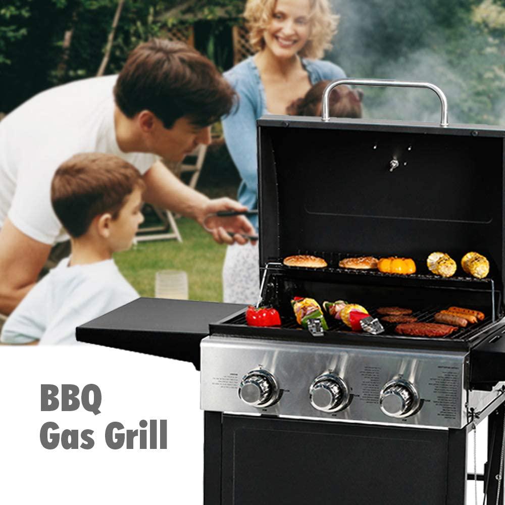 Parrilla De Gas Quemador Parilla Asadores Carne Pollo Pescado Azadora Parrillero