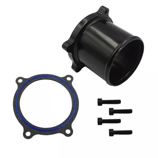 BLACK EGR THROTTLE VALVE DELETE KIT FOR 2007 2008 2009 2010 2011 2012 2013 2014 2015 2016 2017 DODGE RAM 6.7L CUMMINS DIESEL