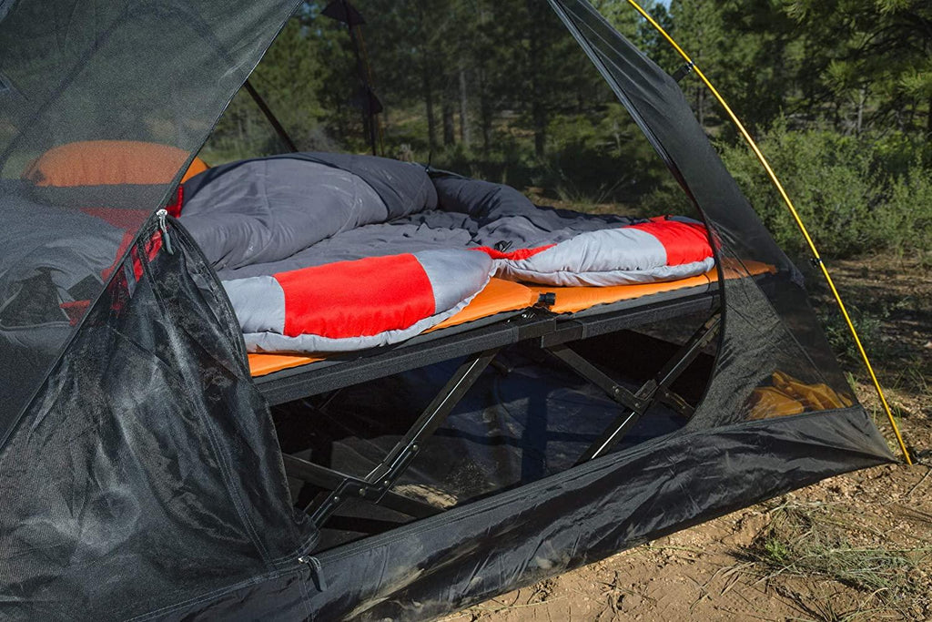 TSports Tracker Ultralight Double Sleeping Bag; Lightweight BackpacSleeping Bag for Hiand Camping Outdoors; Compression Sack Included; Never Roll Your Sleeping Bag Again