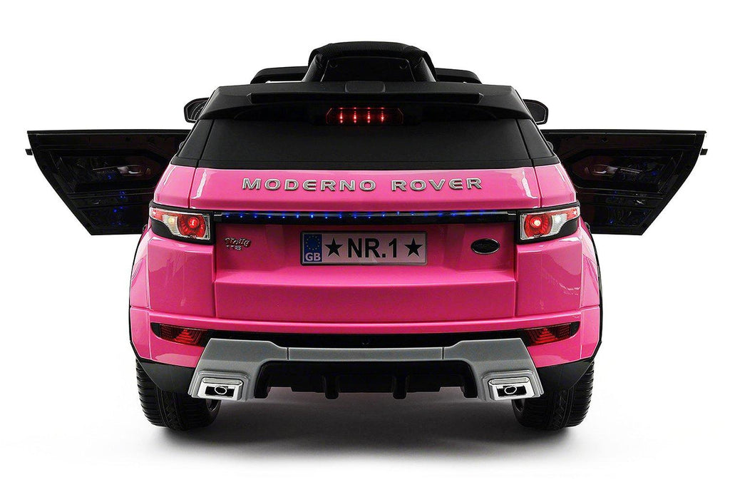2023 Moderno Rover 12V Battery Powered Wheels Ride on Toy Car w/ Music, LED Lights, Openable Doors