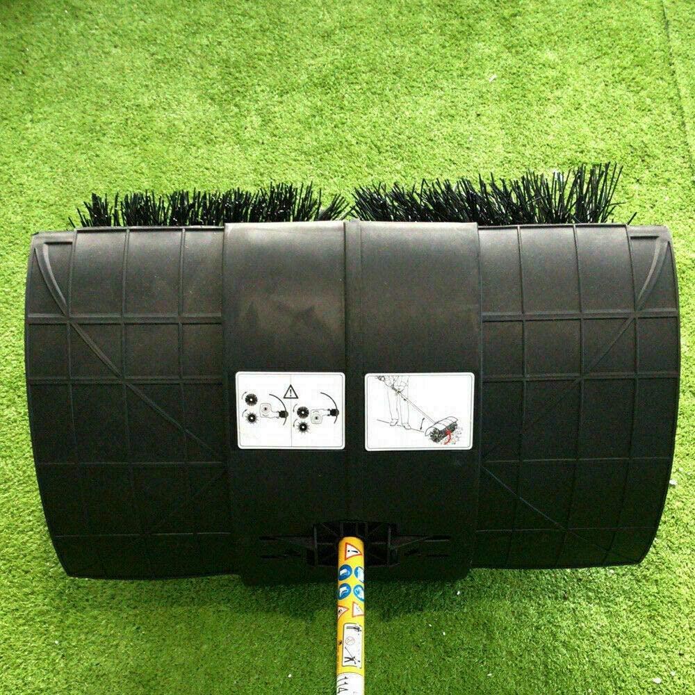 YIYIBYUS Gasoline-Powered Sweeper, Hand-Held Broom Driveway, Lawn Sweeper, Lawn Sweeper, Snow Sweeper, Cleaning Behind The Driveway 2.3Hp 52CC