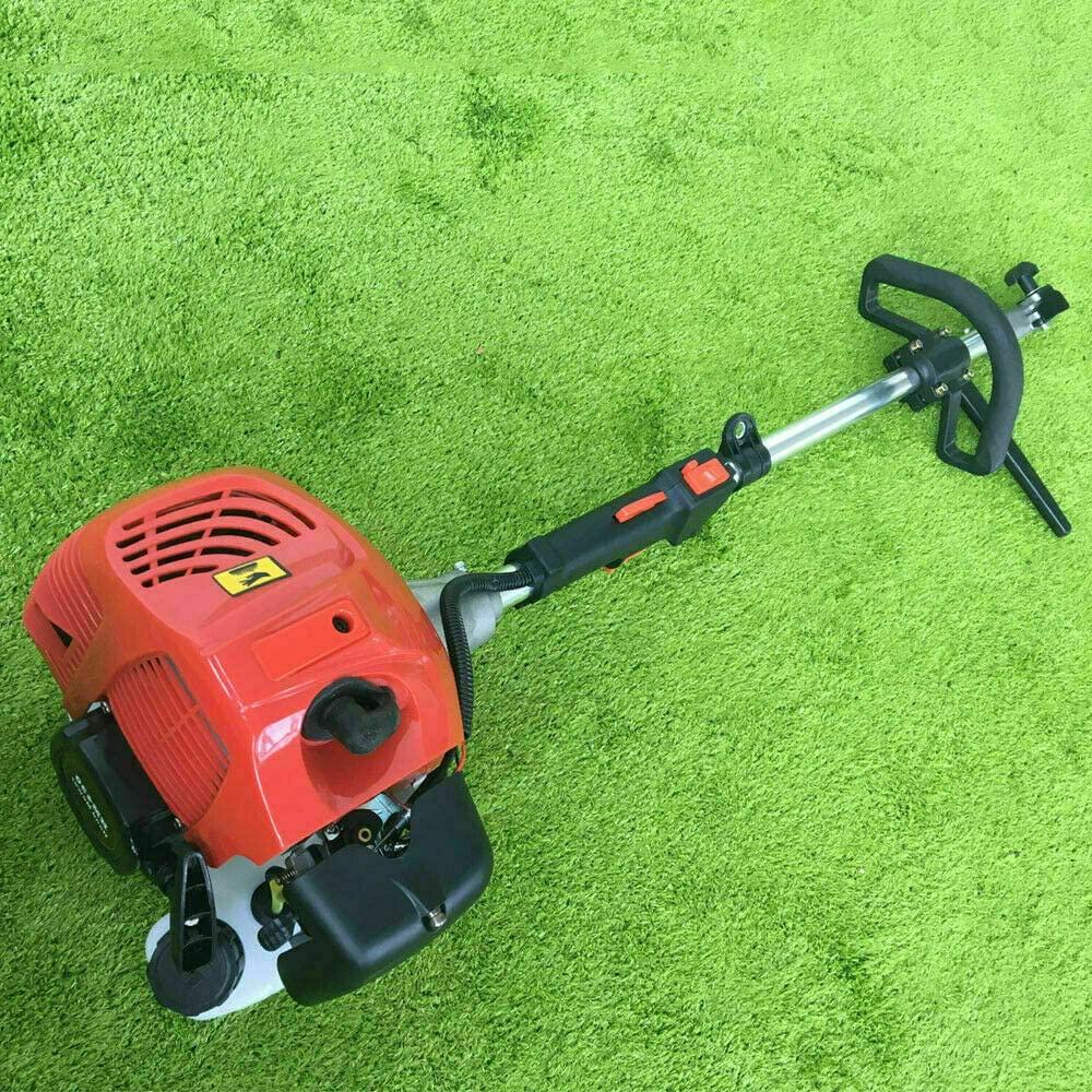 YIYIBYUS Gasoline-Powered Sweeper, Hand-Held Broom Driveway, Lawn Sweeper, Lawn Sweeper, Snow Sweeper, Cleaning Behind The Driveway 2.3Hp 52CC