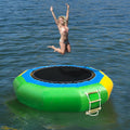 6.5Ft Inflatable Water Trampoline Bounce Swim Platform For Water Sports