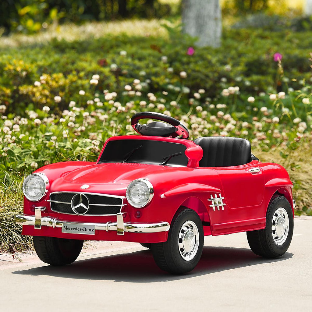 Gymax Mercedes Benz 300SL AMG Children Toddlers Ride on Car Electric Toy Red