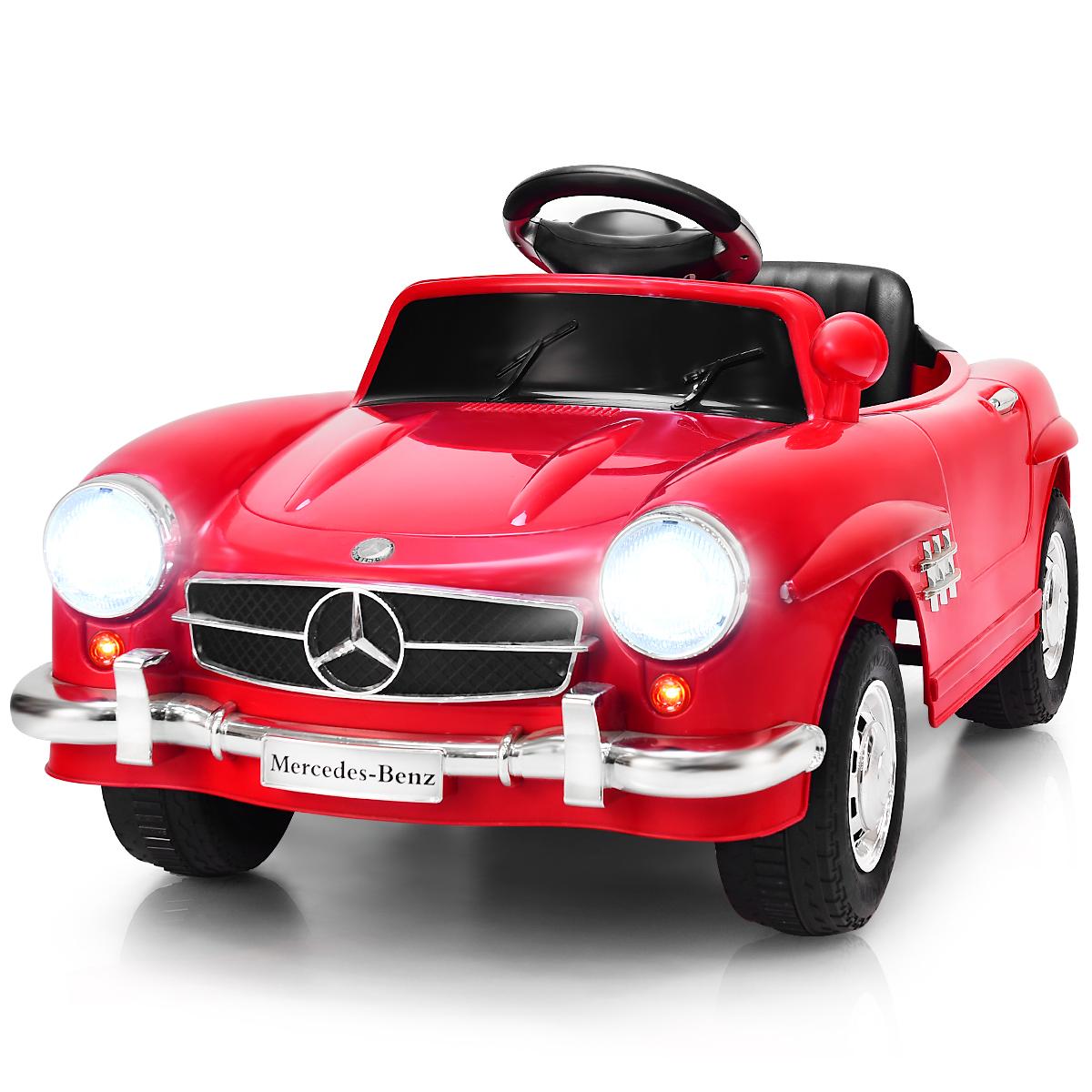 Gymax Mercedes Benz 300SL AMG Children Toddlers Ride on Car Electric Toy Red