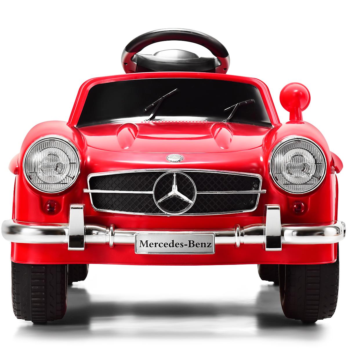 Gymax Mercedes Benz 300SL AMG Children Toddlers Ride on Car Electric Toy Red