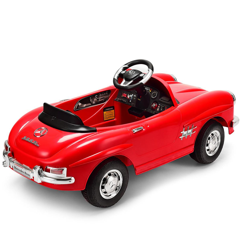 Gymax Mercedes Benz 300SL AMG Children Toddlers Ride on Car Electric Toy Red