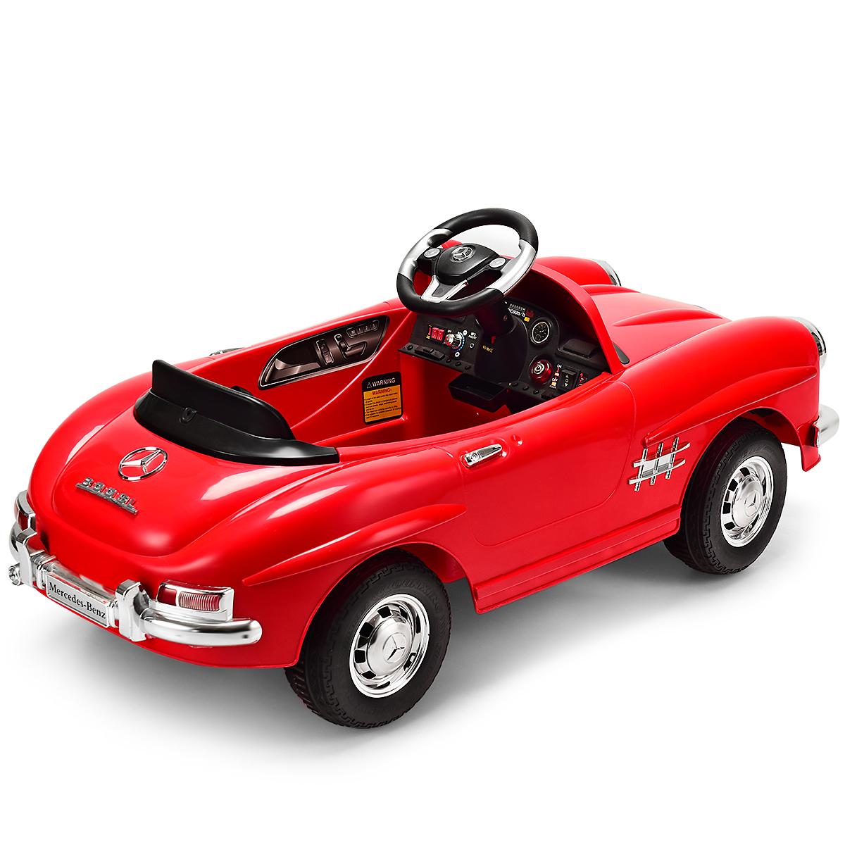 Gymax Mercedes Benz 300SL AMG Children Toddlers Ride on Car Electric Toy Red