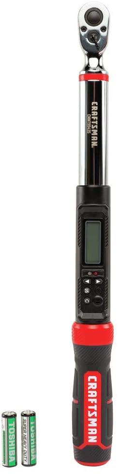 CRAFTSMAN Digital Torque Wrench, SAE, 3/8-Inch (CMMT99435)