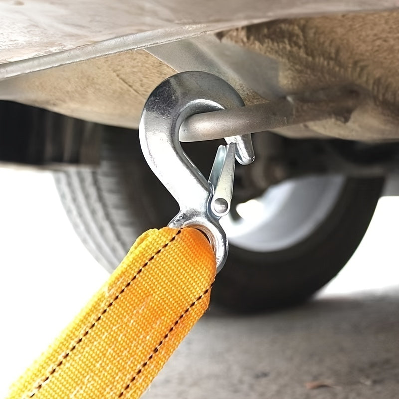 4M Heavy Duty 5 Ton Towing Rope, Break Strength Nylon Recovery Strap With StoraBag For Vehicle Emergency Recovery
