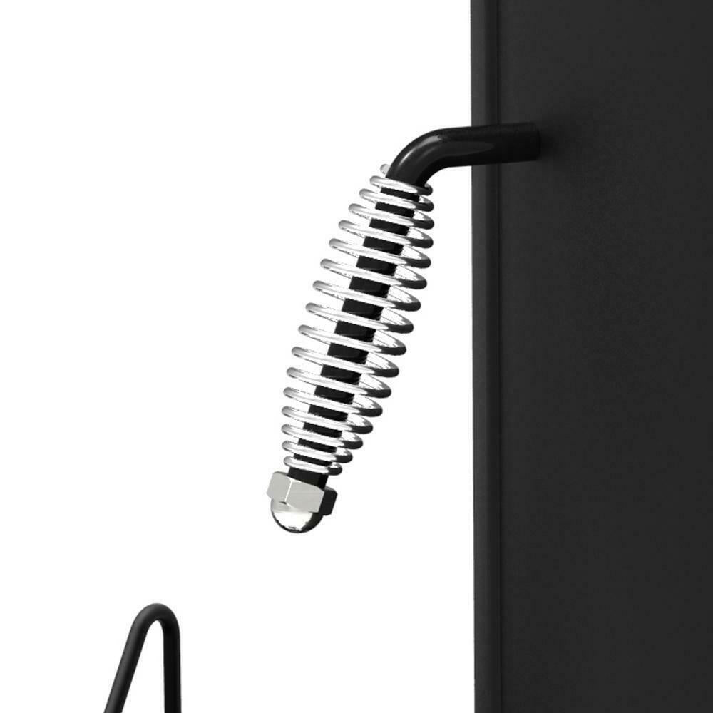 DynaGlo Signature Vertical Offset Charcoal Smoker Grill Heavy Duty Outdoor Black