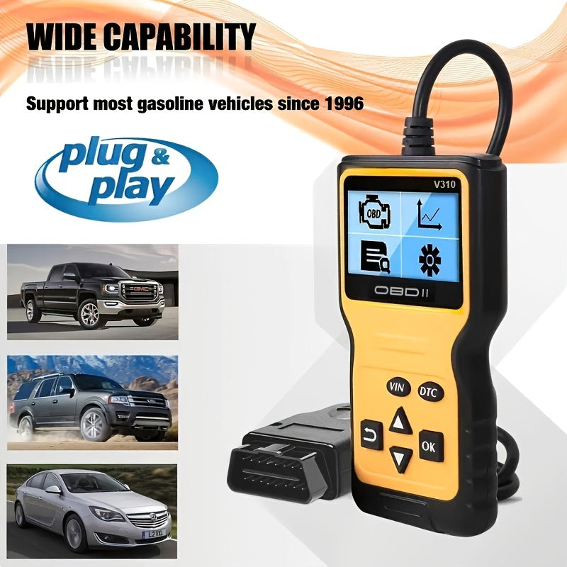 Car OBD2 Scanner Code Reader Engine Fault Code Reader Scanner CAN Diagnostic Scan Tool For All OBD II Protocol Cars Since 1996