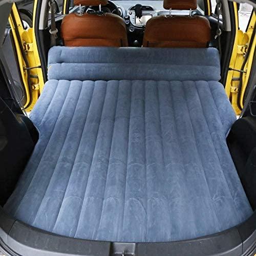 DIAOD Car Inflatable Bed FlocFabric Car Inflatable Mattress Car SUV Bed Car Supplies