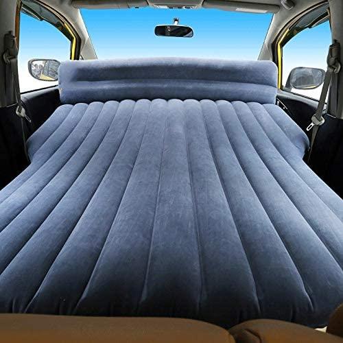 DIAOD Car Inflatable Bed FlocFabric Car Inflatable Mattress Car SUV Bed Car Supplies