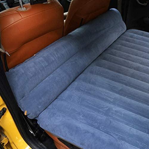 DIAOD Car Inflatable Bed FlocFabric Car Inflatable Mattress Car SUV Bed Car Supplies