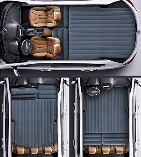 DIAOD Car Inflatable Bed FlocFabric Car Inflatable Mattress Car SUV Bed Car Supplies