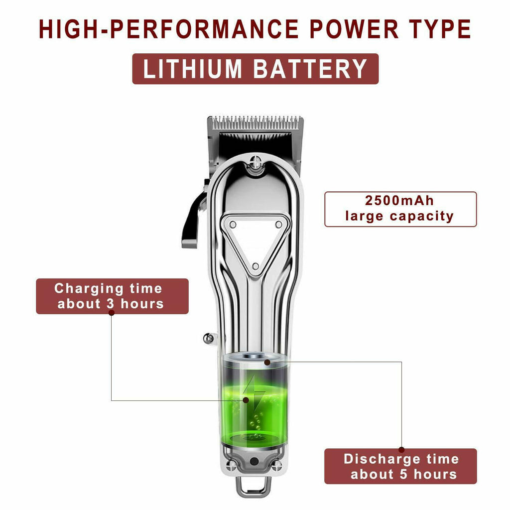 Hair Clippers Professional Man with Body of Metal, Length of Cutting 4 Limits