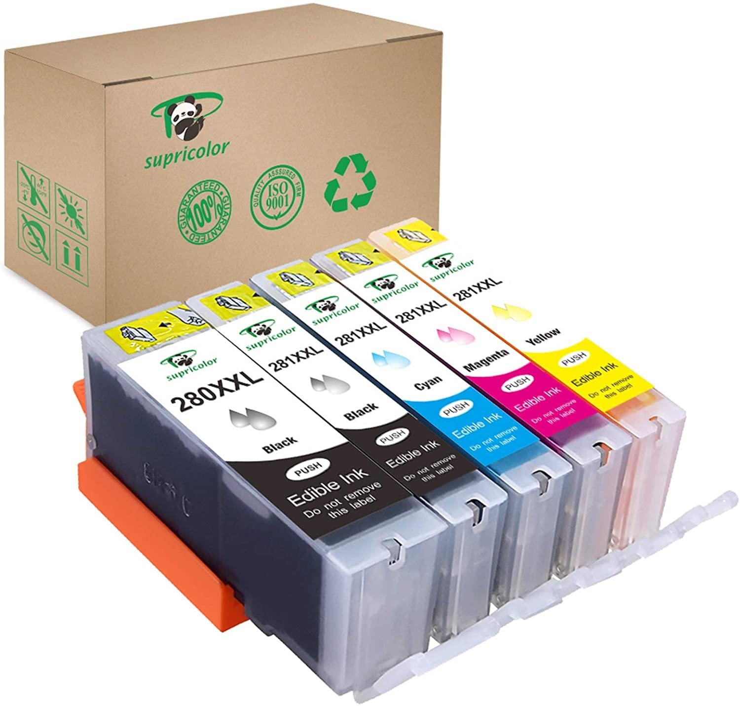 Canon PIXMA Cake ImaPrinter, Edible Ink Cartridges, Wafer & Sugar Sheets Bundle