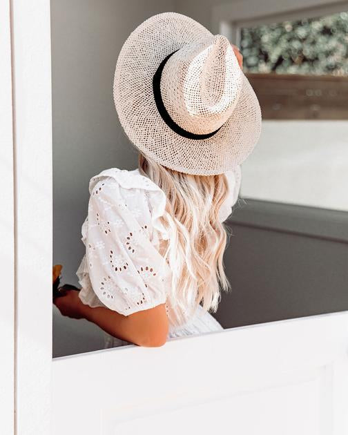 Joanna Straw Hat - Ivory