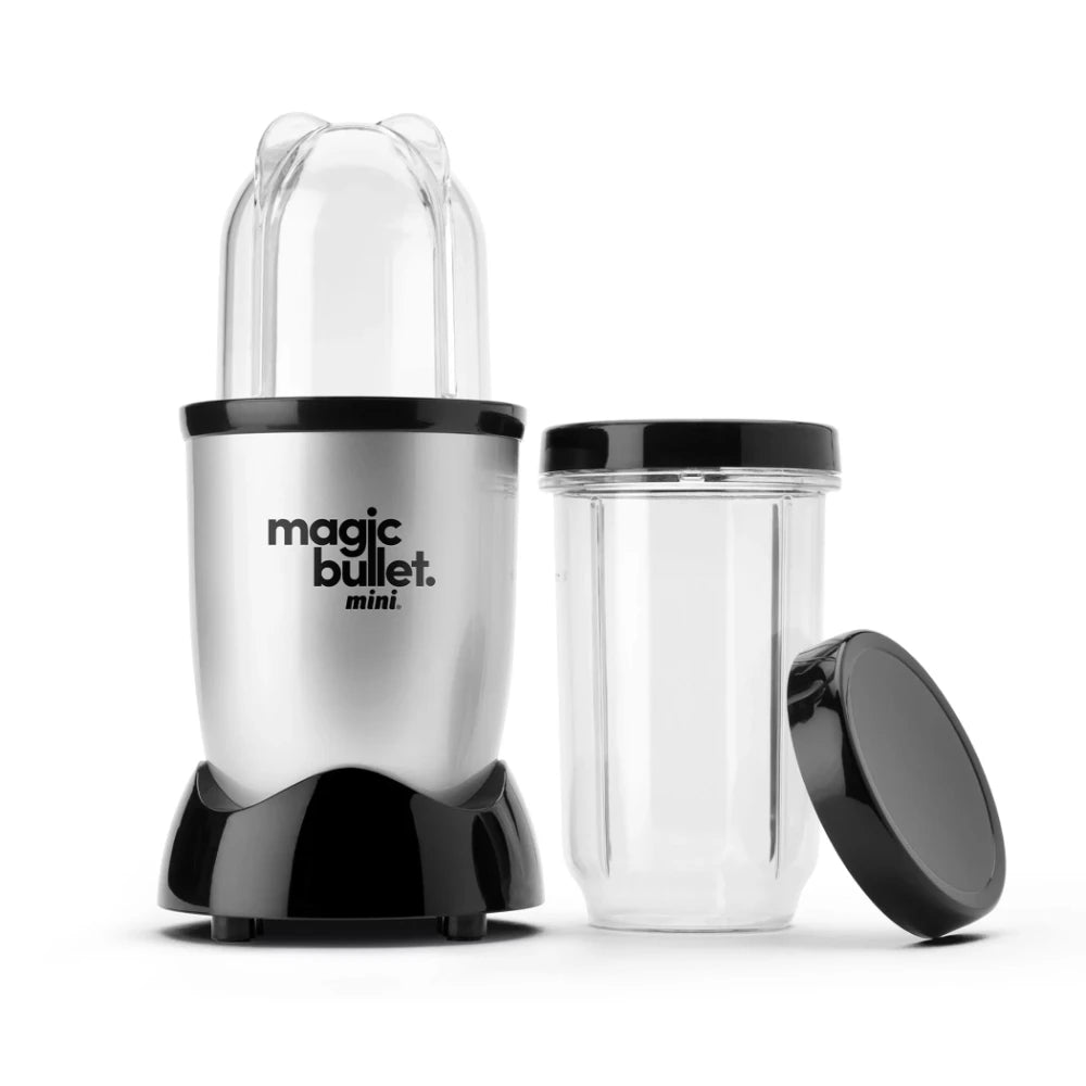 Magic Bullet Mini 14 oz. Compact Personal Blender Silver/Black portable blender