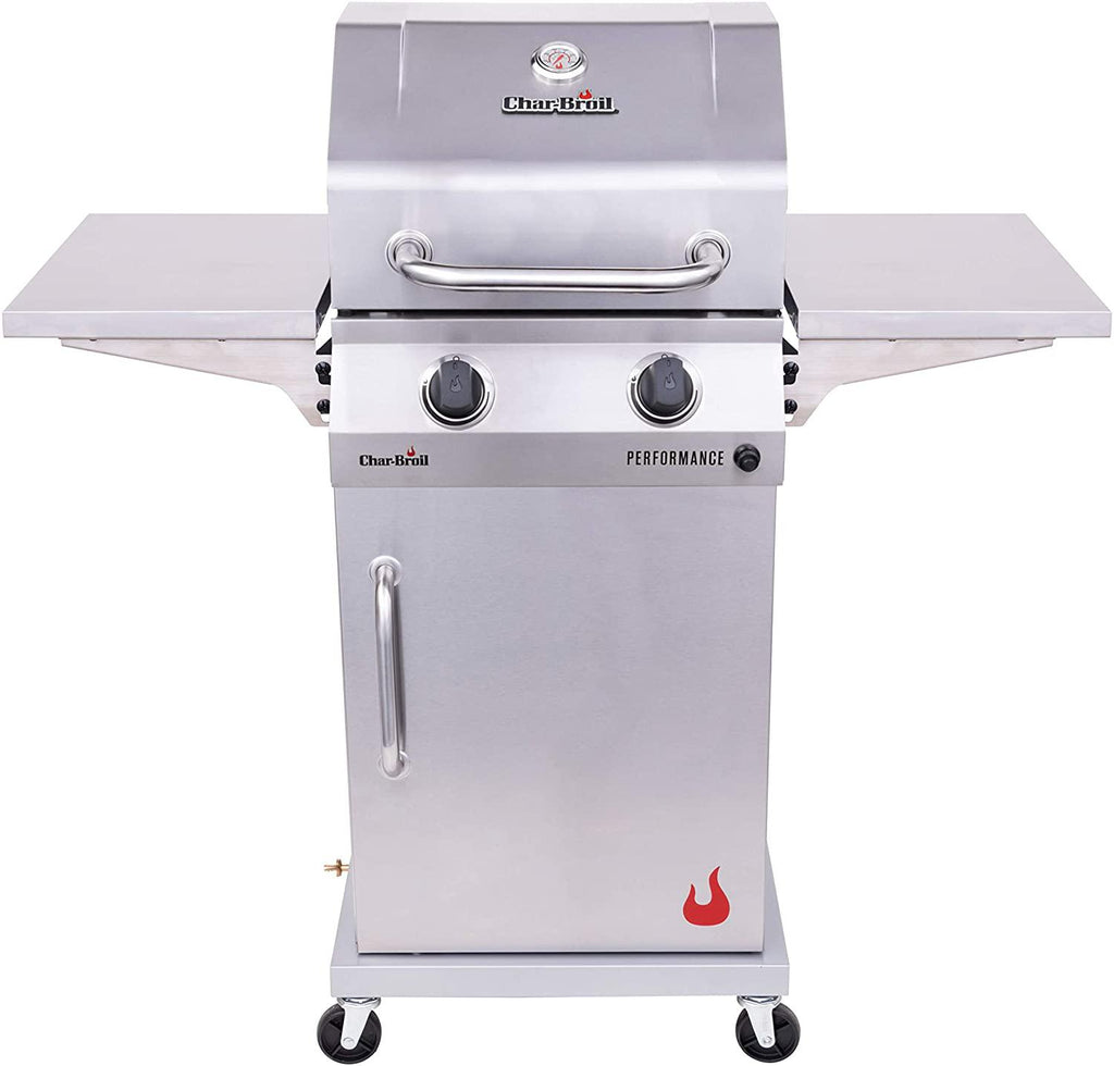 463660421 Performance 2-Burner Cabinet Style Liquid Propane Gas Grill