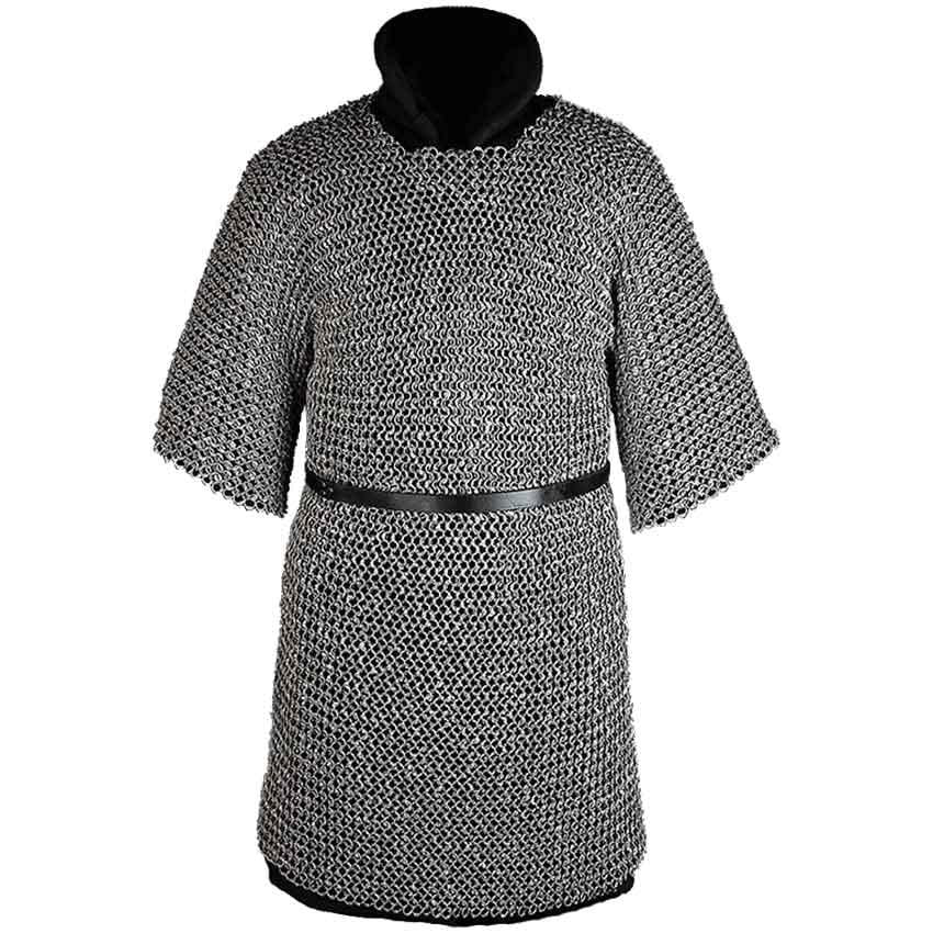 John Riveted Aluminum Chainmail Hauberk by Medieval Collectibles