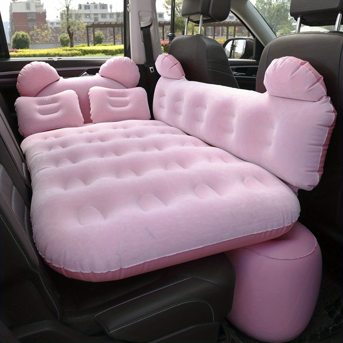 Upgrade Your Camping &amp; Outdoor Adventures With The Panda Air Mattress Car Bed!