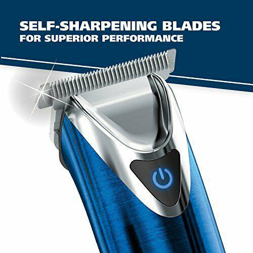 Wahl  Steel Lithium Ion 2.0+ Slate Beard Trimmer for Men - Electric ...