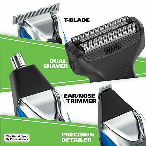Wahl  Steel Lithium Ion 2.0+ Slate Beard Trimmer for Men - Electric ...