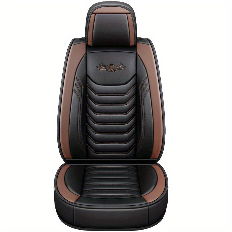 1pc Universal Car Seat Covers PU Leather Seat Covers Cushion Car Seat Protector Mat For Sedan SUV Interior Car Accessories