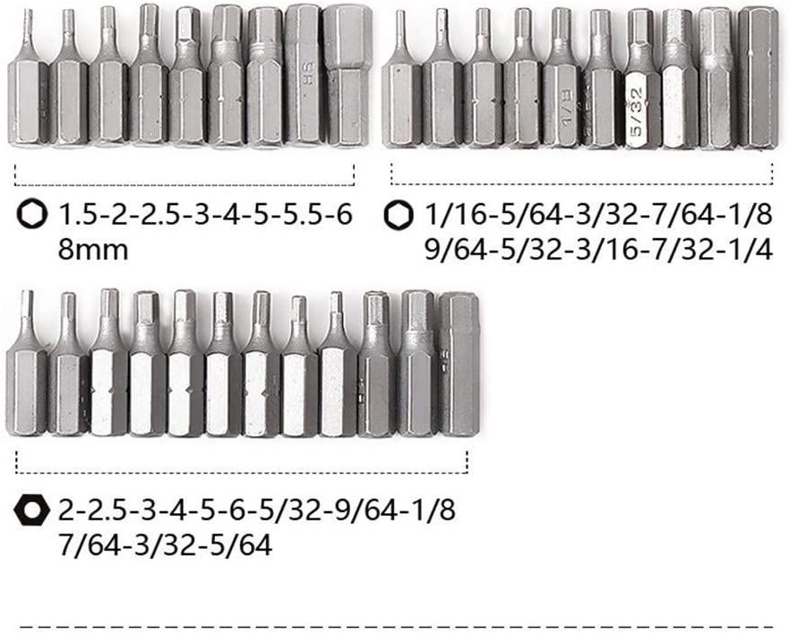 LFDHSF Screwdriver Set, 100pcs Screwdriver Security Bit Set, Torx Tamper Screws Hex Key Phillips Slotted Tri-Wing Car Repair Screwdriver Hand Tool Kit for Home Automotive