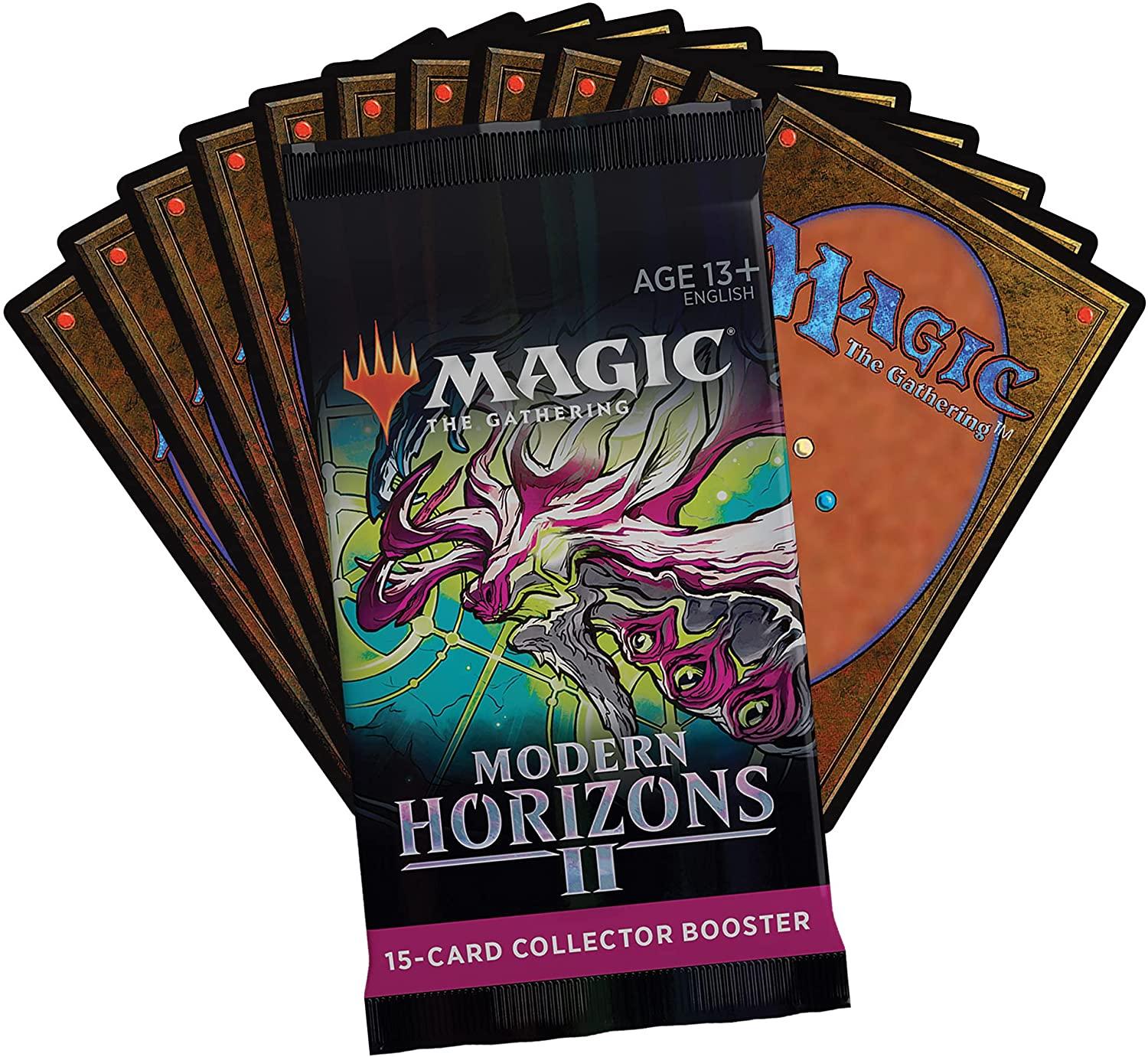 Magic: Gathering Modern Horizons 2 Collector Booster Box | 12 Packs (180 Magic Cards)