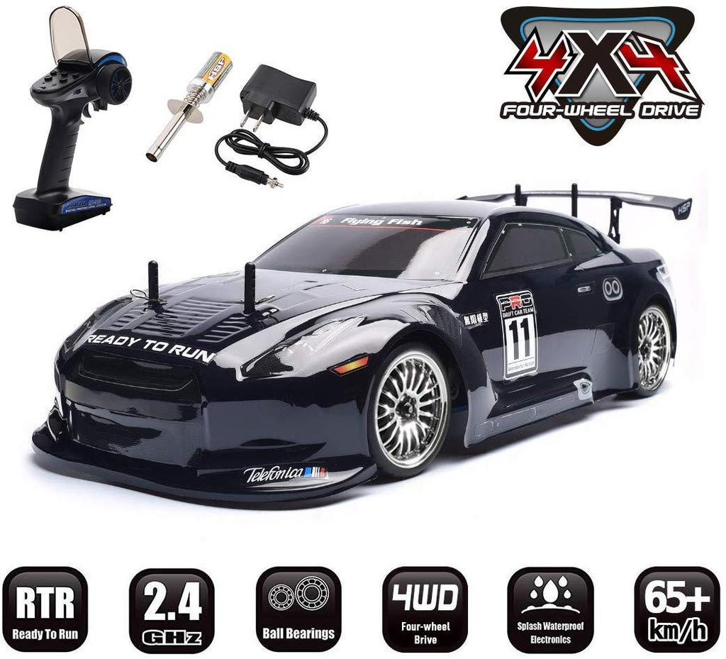 HSP RC Car 4wd 1:10 On Road Touring Racing Two Speed Drift Vehicle Toys 4x4 Nitro  Power High Speed Hobby Remote Control Car