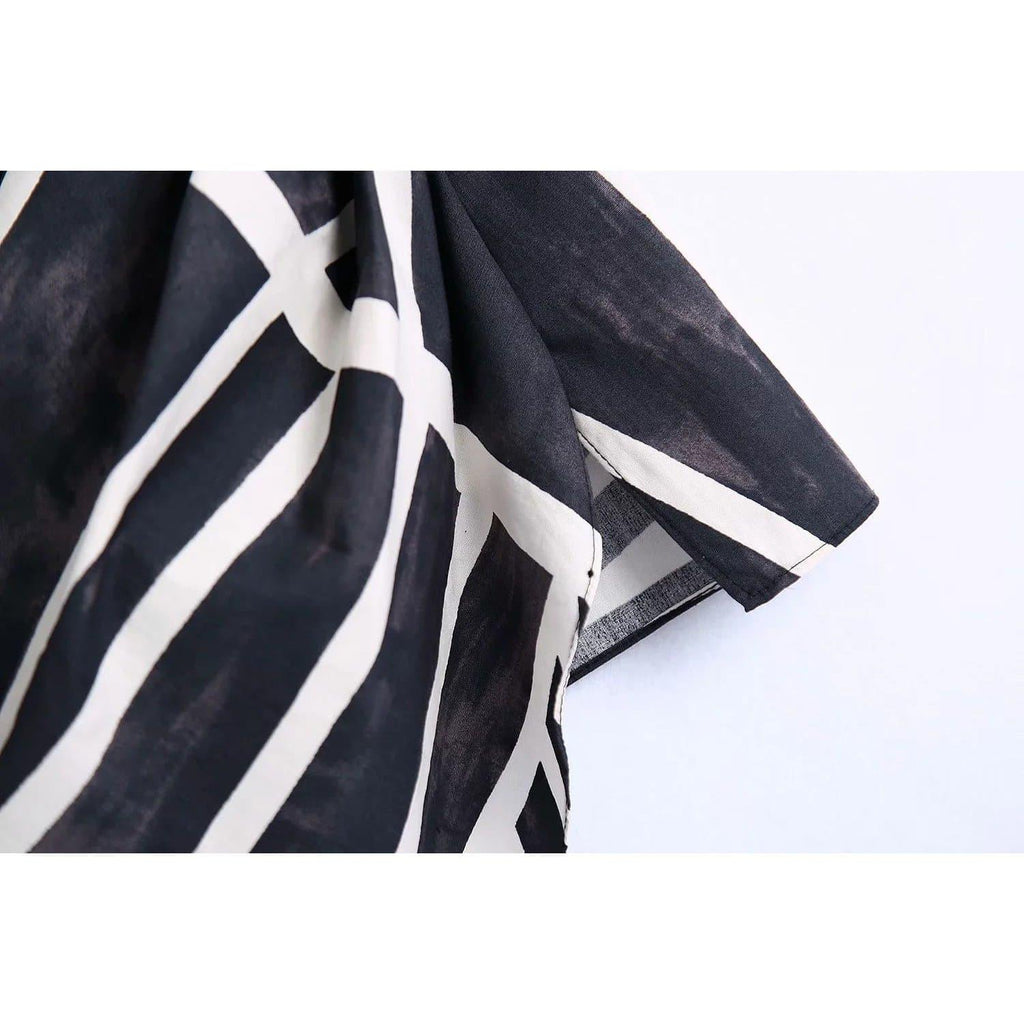 asymmetric hem high waist mini skirt
