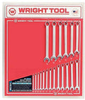 Wright Tool D980 Metric Combination Wrenches, Full Polish