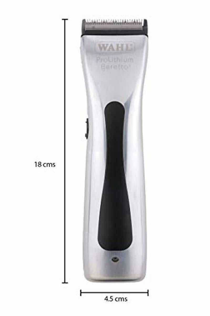 WAHL Pro-Lithium Beretto 4212-0472 Silver Professional Cordless Hair Clipper