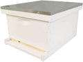 Mann Lake Complete Bee Hive Kit, with 10 Frames, and Waxed Foundation Completely Assembled, Made in The USA