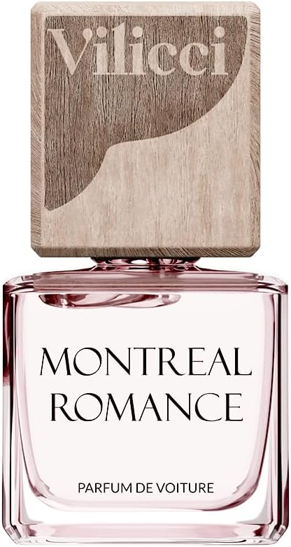 Vilicci Car Air Freshener, Montreal Romance Scent, Long Lasting Fragrance for Auto and Home, 1 Bottle of Car Perfume
