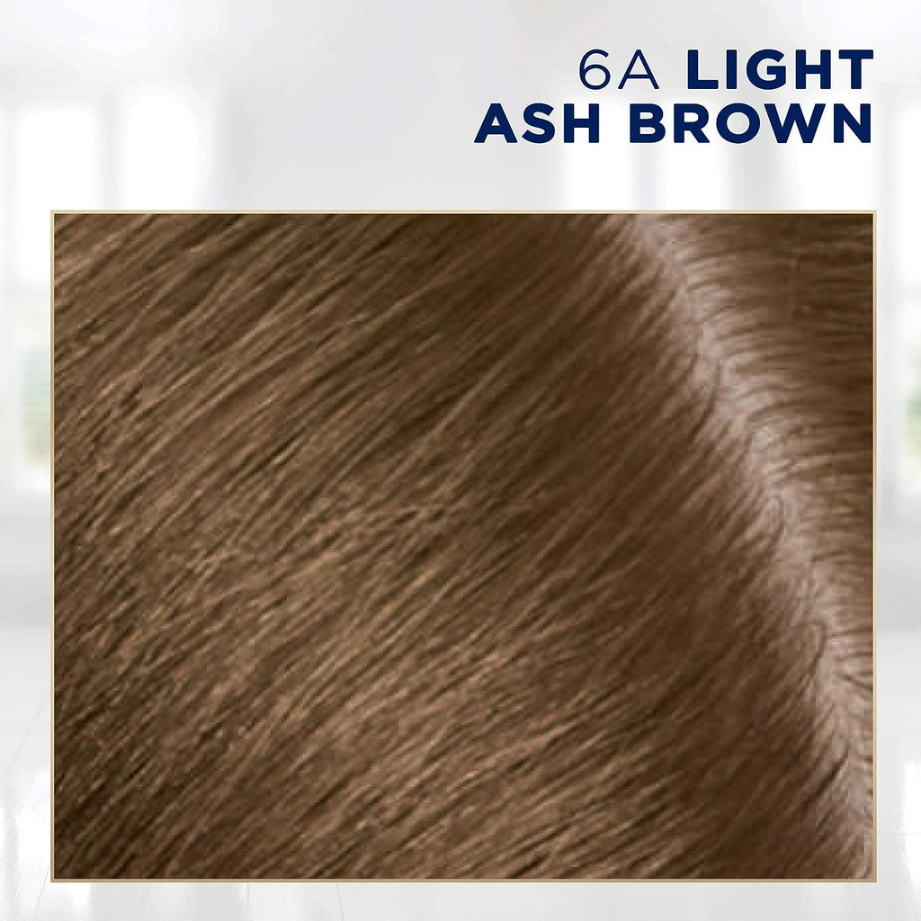 Clairol Root Touch-Up by Nice'n Easy Permanent Hair Dye, 6A Light Ash Brown Hair Color, Pack of 2