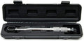 LLRYN 1/4 inch Drive Torque Wrench Tools with Case Foot Pound 5-25NM Drive Click Adjustable Hand Spanner Ratchet Wrench Tool