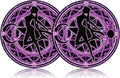 2PCS Car Cup Holder Coasters for Sailor Moon, 2.75" Sailor Moon Funny Car Accessories Anime Car Coasters Auto Interior Insert Coasters by FLYEEGO
