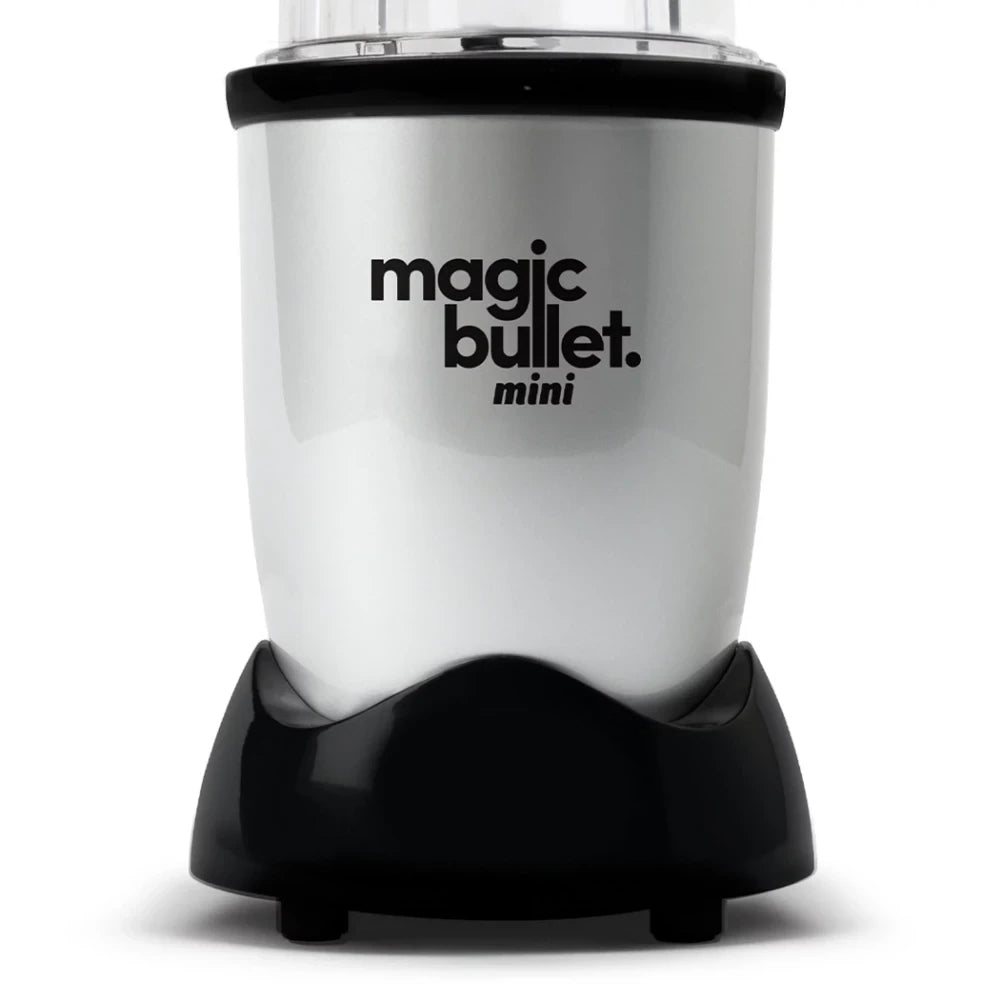 Magic Bullet Mini 14 oz. Compact Personal Blender Silver/Black portable blender